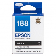 爱普生（EPSON）T1881墨盒适用WF-364171117621打印机(黑色)